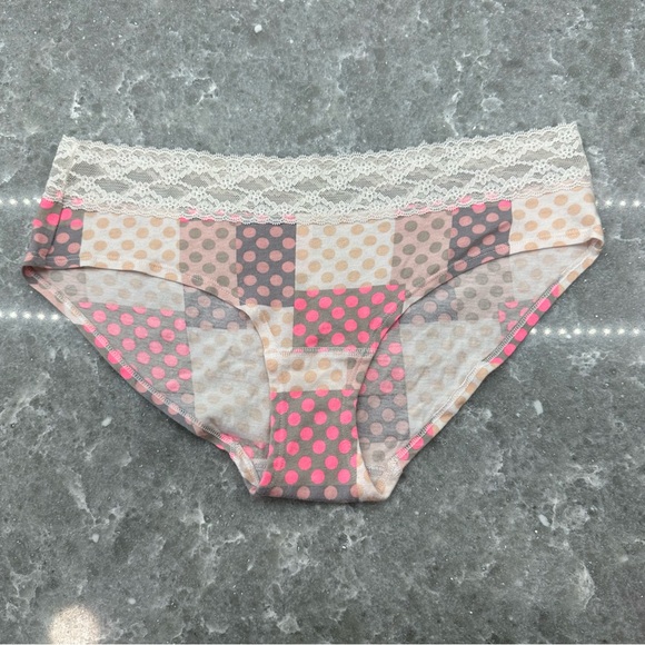 6-Pack VS & PINK Women’s Underwear – Brand New L, Neutral + Pink Mix - Picture 14 of 16